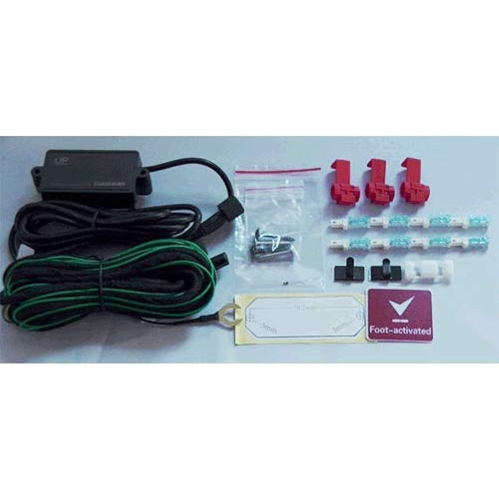 Foot sensor unit compatible with all car models For vehicles equipped with power sliding doors Hands-free by simply holding your foot