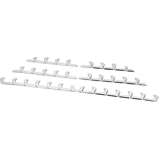 YOURS: Front upper grill garnish for Yaris Cross 6PCS [Material: ABS] YARISS CROSS Toyota TOYOTA y211-017 [2] S