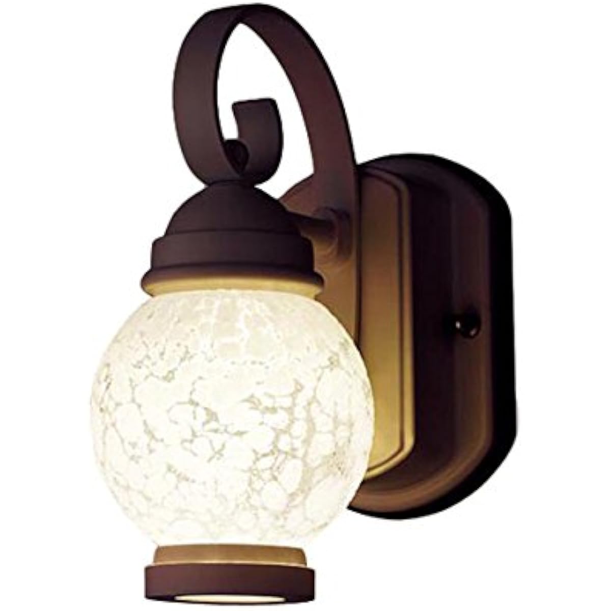 Panasonic [Construction Required] LED Porch Light Equivalent to 1 60 Shape Bulb LGW80250LE1