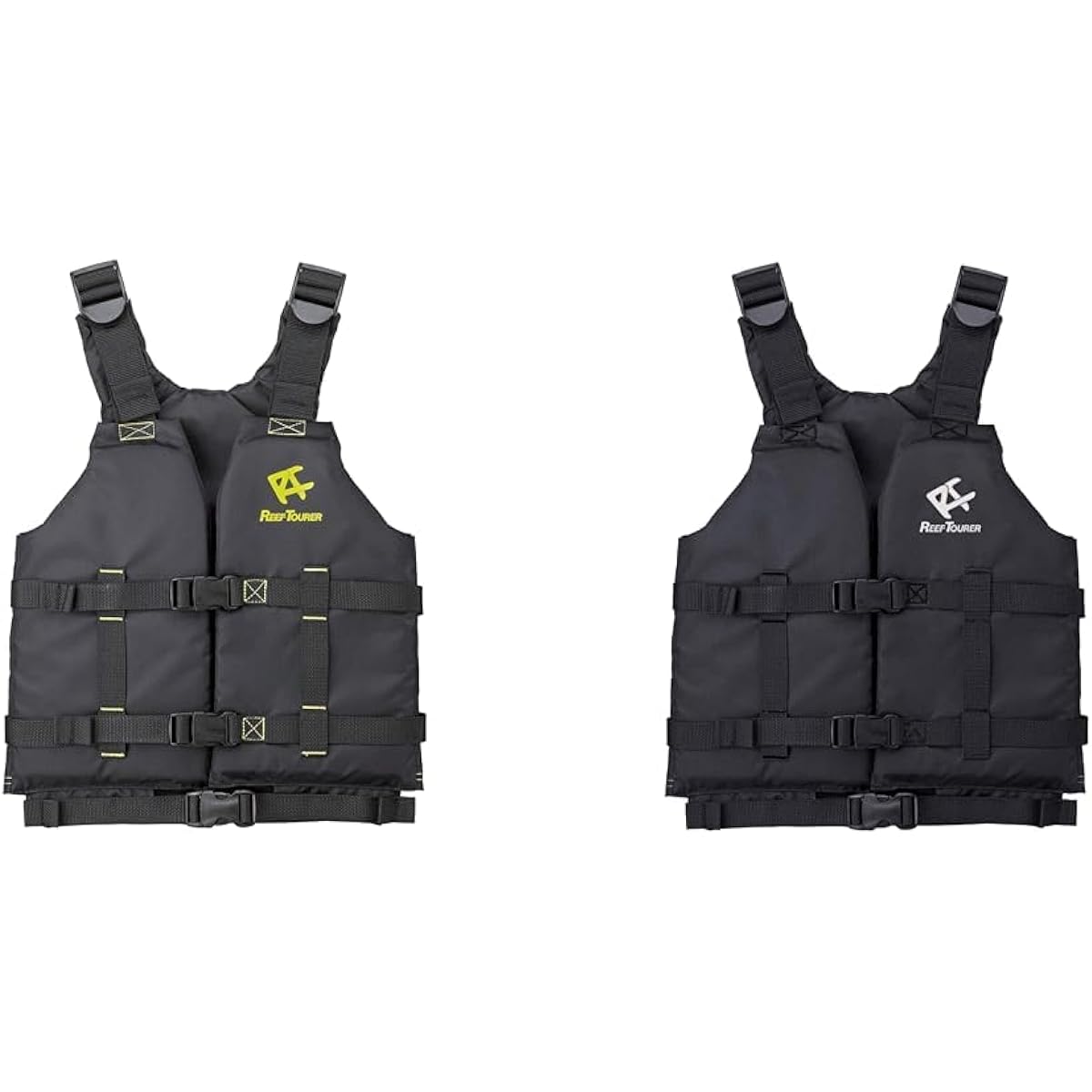 REEF TOURER Snorkeling Vest Slim RA0402 Light Green M Size & Snorkel Snorkeling Vest Slim RA0402 White S Size