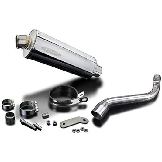 DELKEVIC Slip-on Stainless Oval Muffler HONDA CRF250L/M 2012-2016 350mm KIT04FV