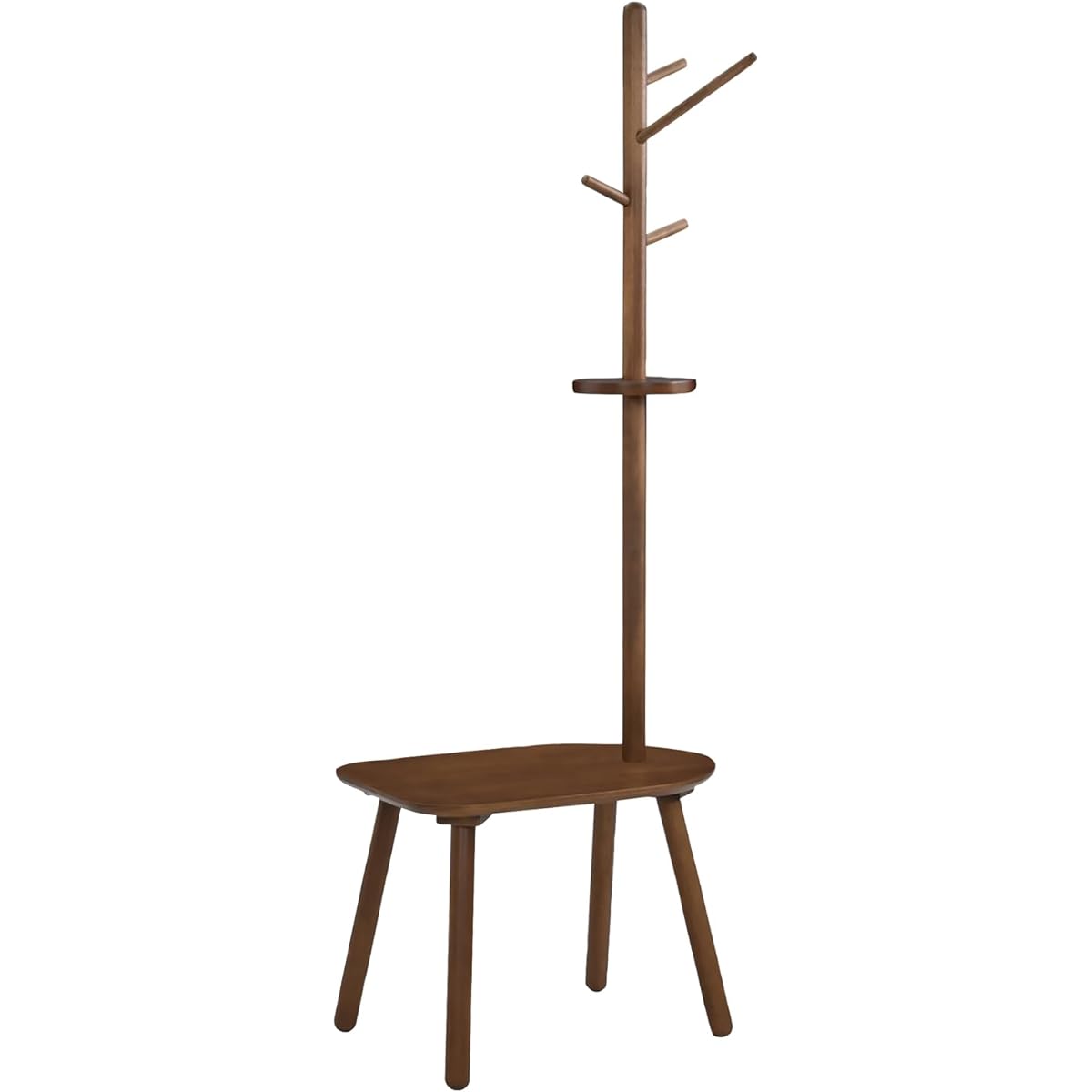 Tamaliving Bench Hanger Jiji Cocoa/Cocoa Width 60cm Pole Hanger Coat Hanger Wooden 50004715