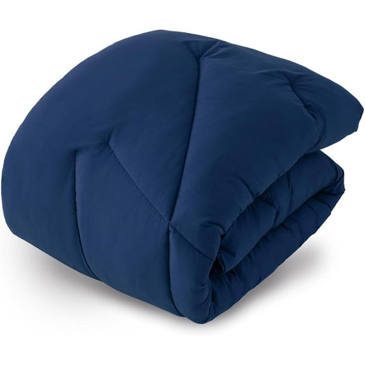 Iris Plaza Warm Fit Comforter Thinsulate Ultra Single Long NA-TL Navy