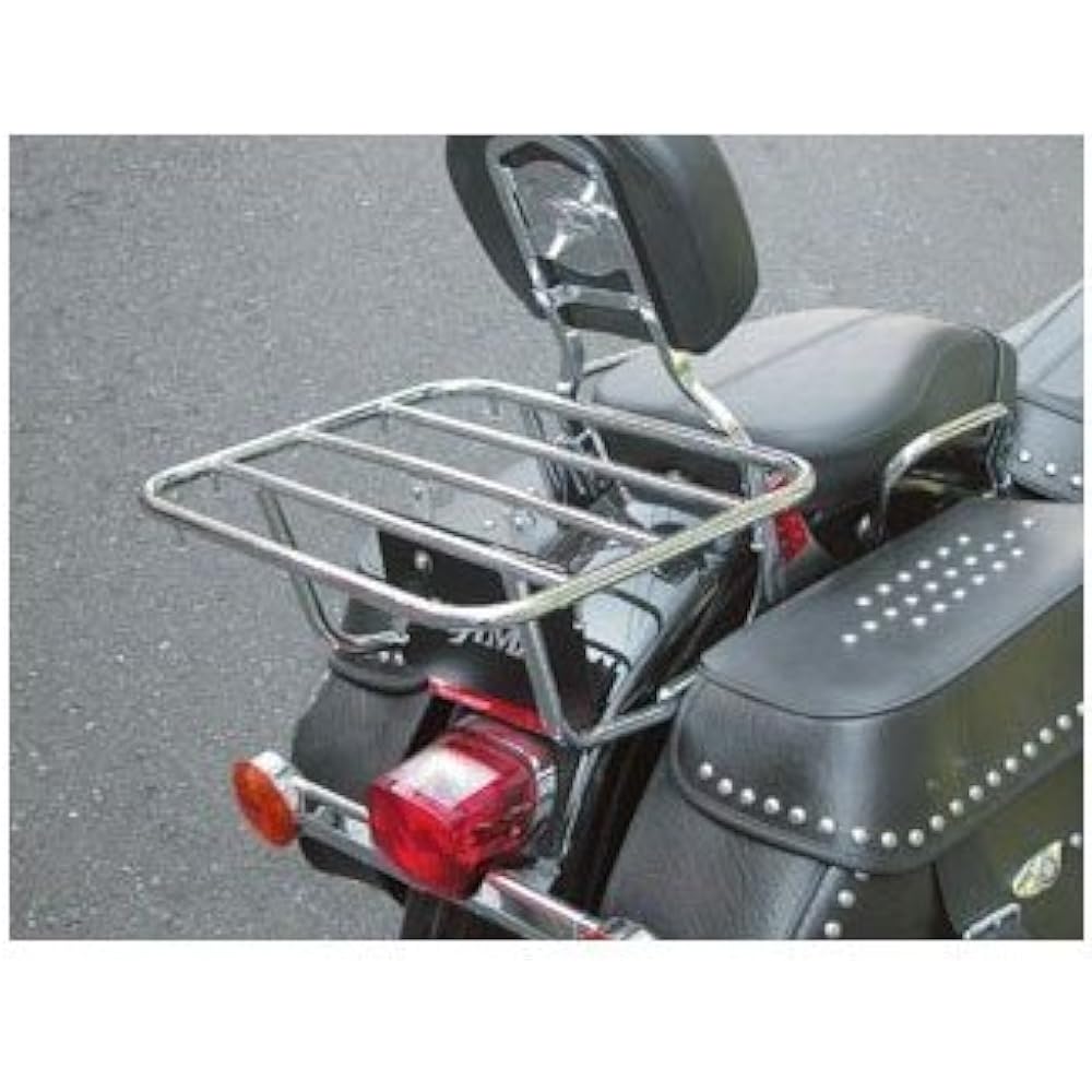 Kijima Motorcycle Bike Parts Meeting Carrier Harley-Davidson FLSTC ('00-'11) Compatible with tandem seat, two-seater OK HD-08122