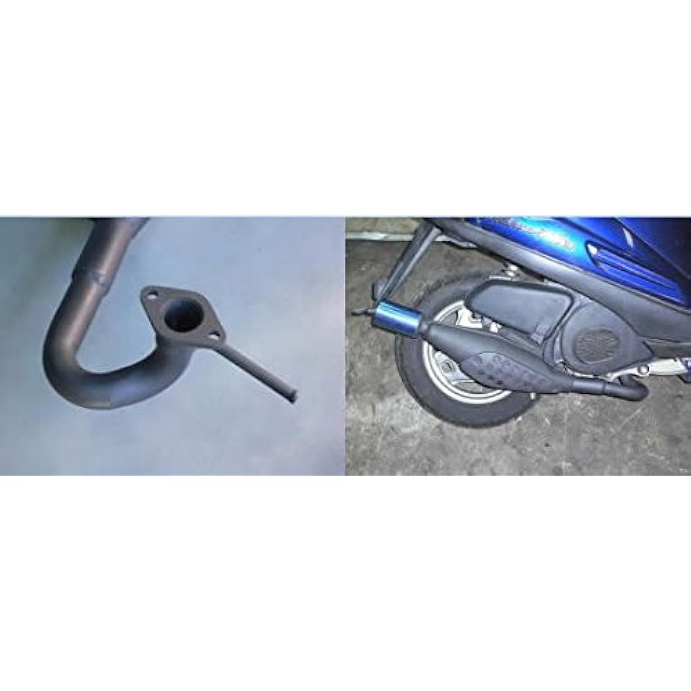 Hunter CE13A 1482 Address V100 Muffler with Secondary Air Pipe