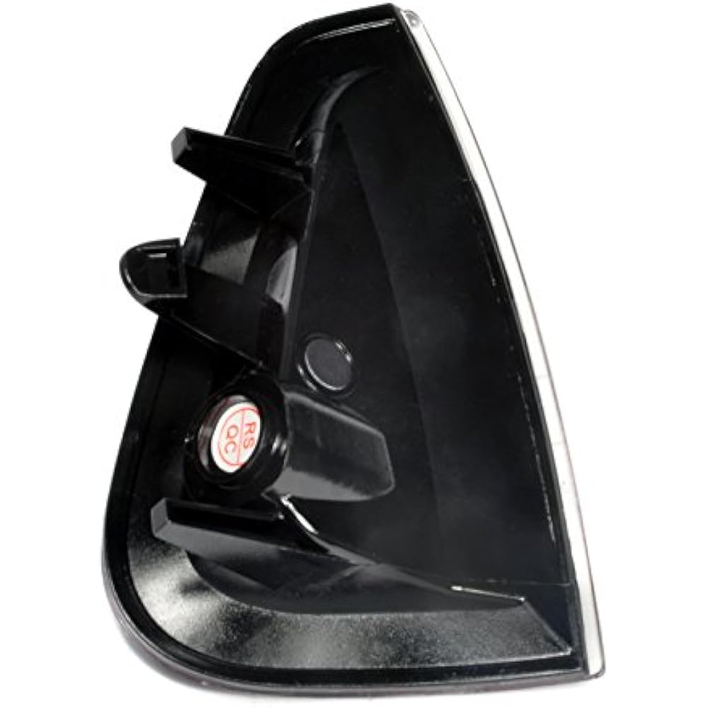 SPEC-D TUNING Black Housing Clear Lens Corner Light 2006-2010 DODGE CHARGER Parking Signal Lamp Acembris Left+Right Pair