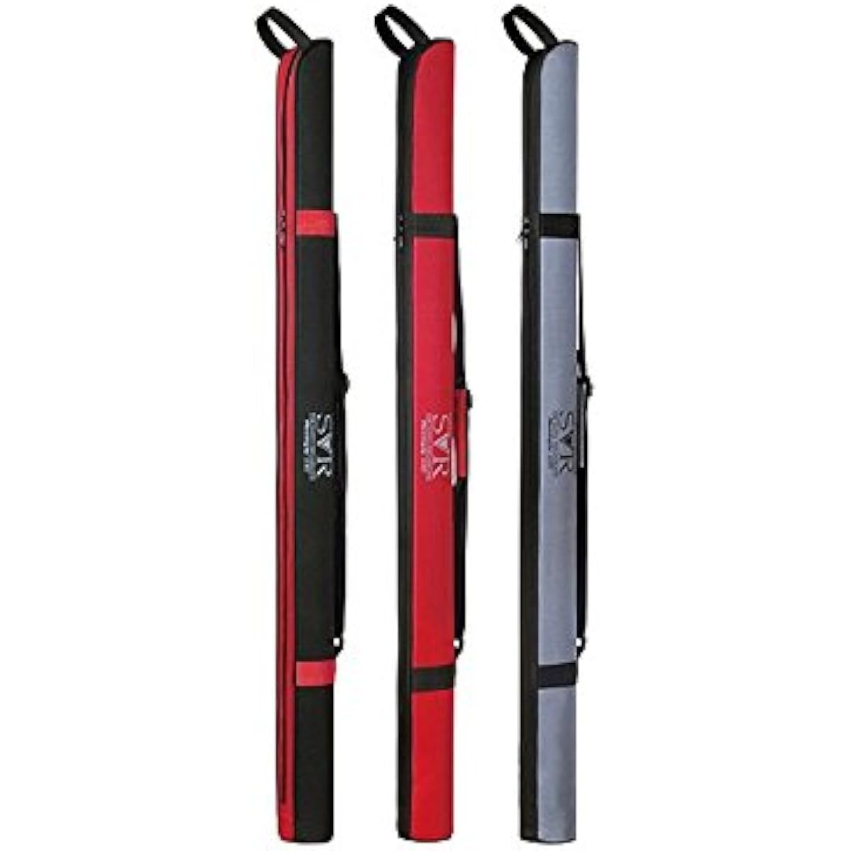 [Color cannot be selected] OGK Semi-Hard Rod Case Straight Black/Red/Gray