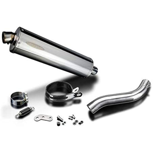 DELKEVIC Slip-on Stainless Oval Muffler DUCATI SCRAMBLER 800 2015-2016 450mm KIT06FR