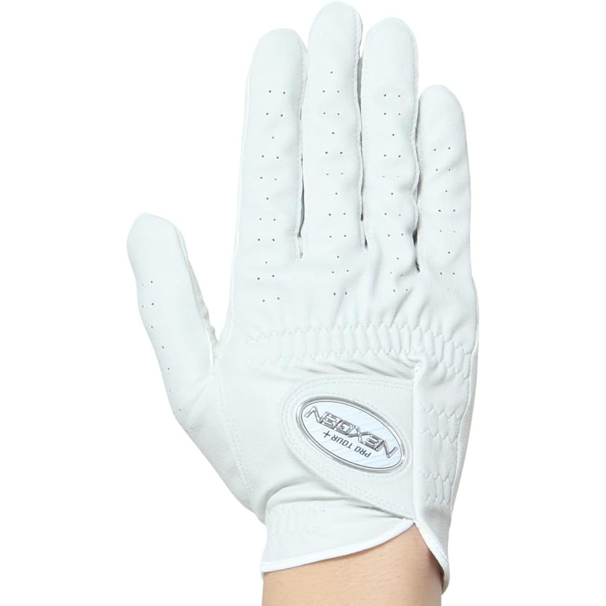NEXGEN Golf [Right Hand Artificial] NGV NANOX PROTOUR+3 Glove 414NXHS0T1402 R (White/22.0/Men's)