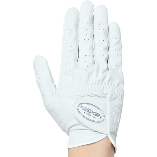 NEXGEN Golf [Right Hand Artificial] NGV NANOX PROTOUR+3 Glove 414NXHS0T1402 R (White/22.0/Men's)