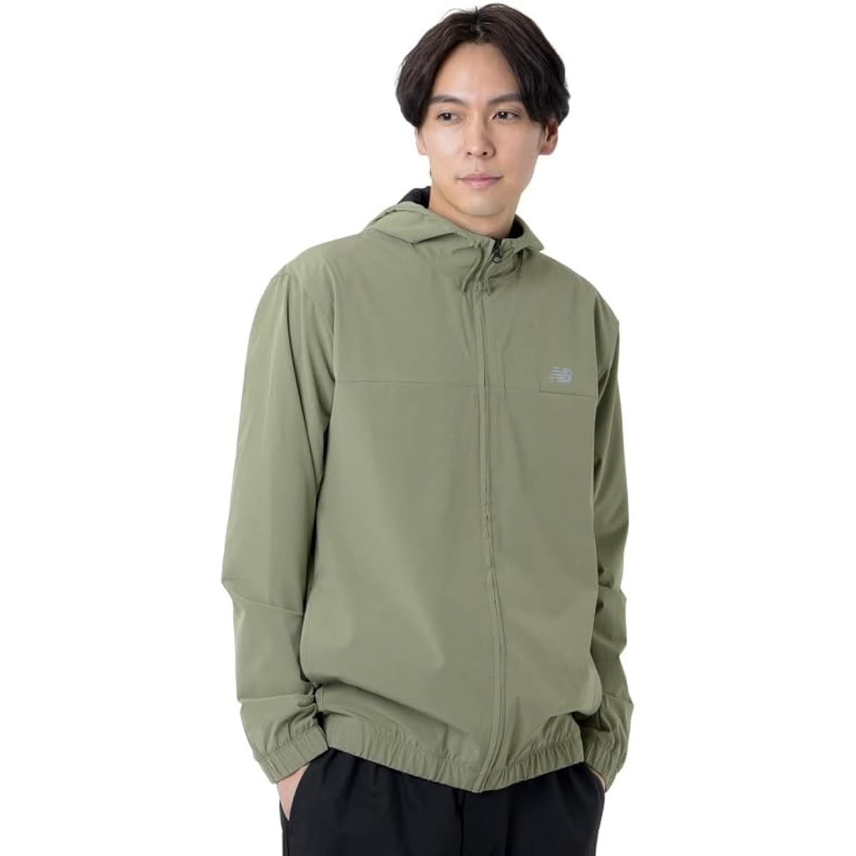 [New Balance] Men's Woven Full Zip Jacket (MJ41018)