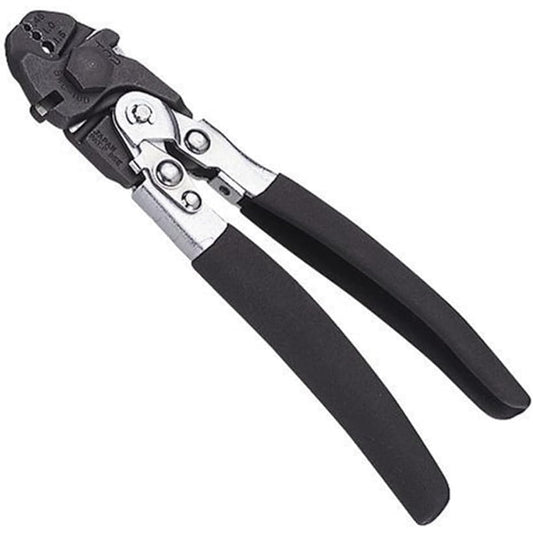Top (TOP) Boost wire clamp cutter Can crimp oval sleeves up to 1.5mm Can cut stainless steel wires up to 3.0mm *6 pieces included BWC-180 Tsubame-Sanjo Made in Japan
