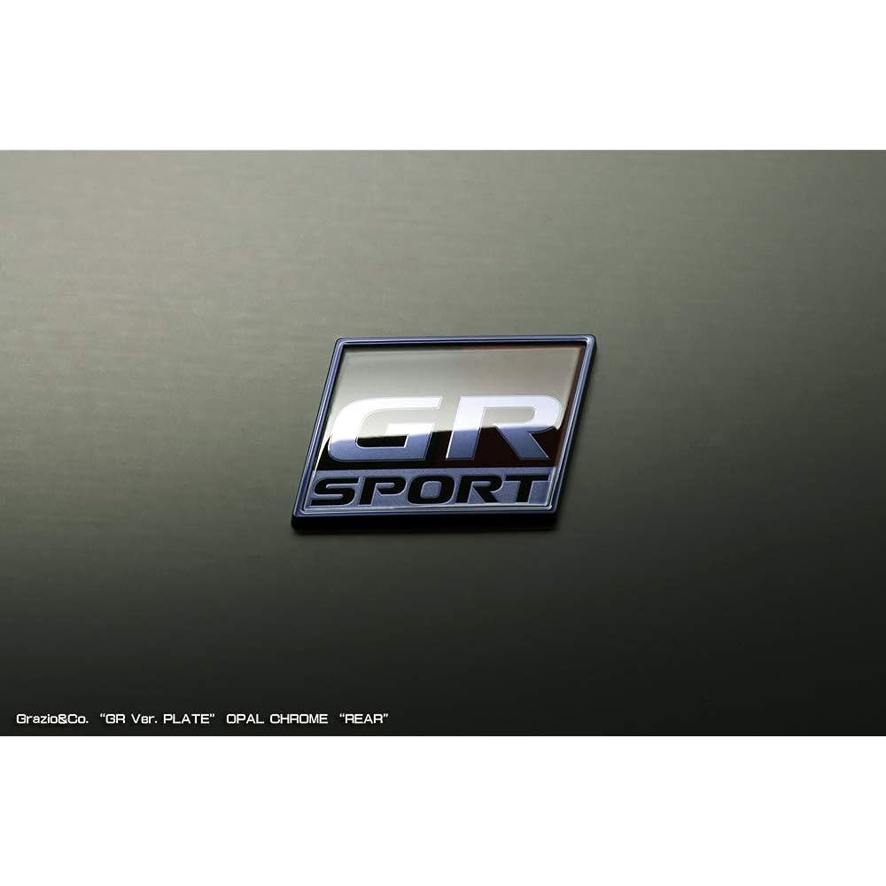 Prius PHV GR SPORT GR Ver. Plate Rear Opal Chrome 50*36 OPL