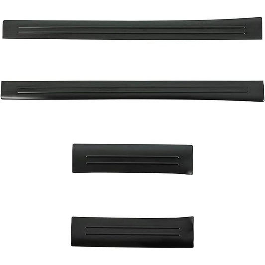 Samurai Produce Honda New Vezel RV Series Side Step Inside Scuff Plate Front Rear Set 4P Black Hairline