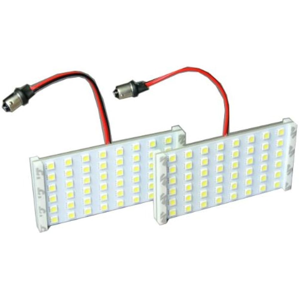 Truck LED luggage compartment light BA9S 2 piece set 24V 5050SMD 48 series 6300k