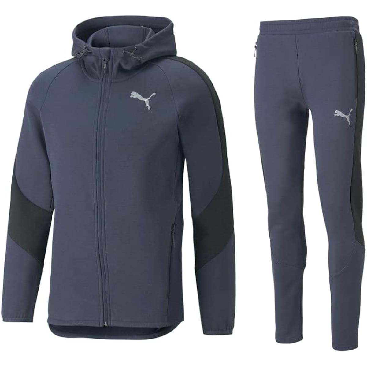[PUMA] EVOSTRIPE Sweat Full Zip Hoodie/Pants Top and Bottom Set 849458/849443
