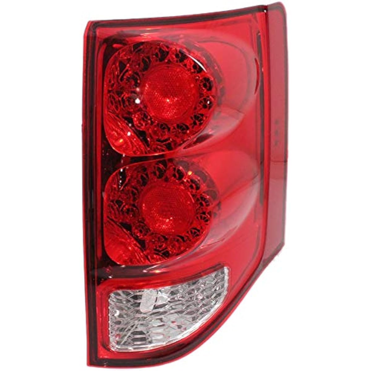 Tail Light Assembly 2011-2019 DODGE GRAND CARAVAN Red and Clear Lens passenger seats