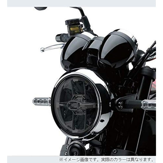 Powerbronze Headlight Lens Shield Z900RS (18-) Blue Acrylic Protective Sheet Film Cover 440-K089G-008