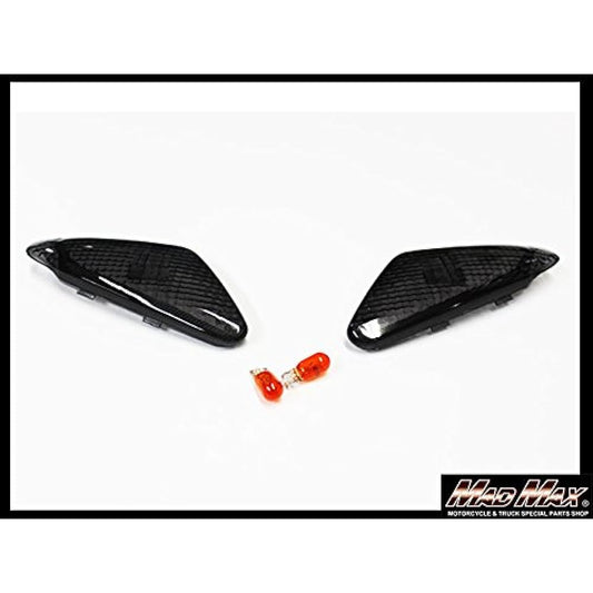 Jog (3KJ/3RY/3WF) Smoke turn signal lens SET for front 20-4420FML