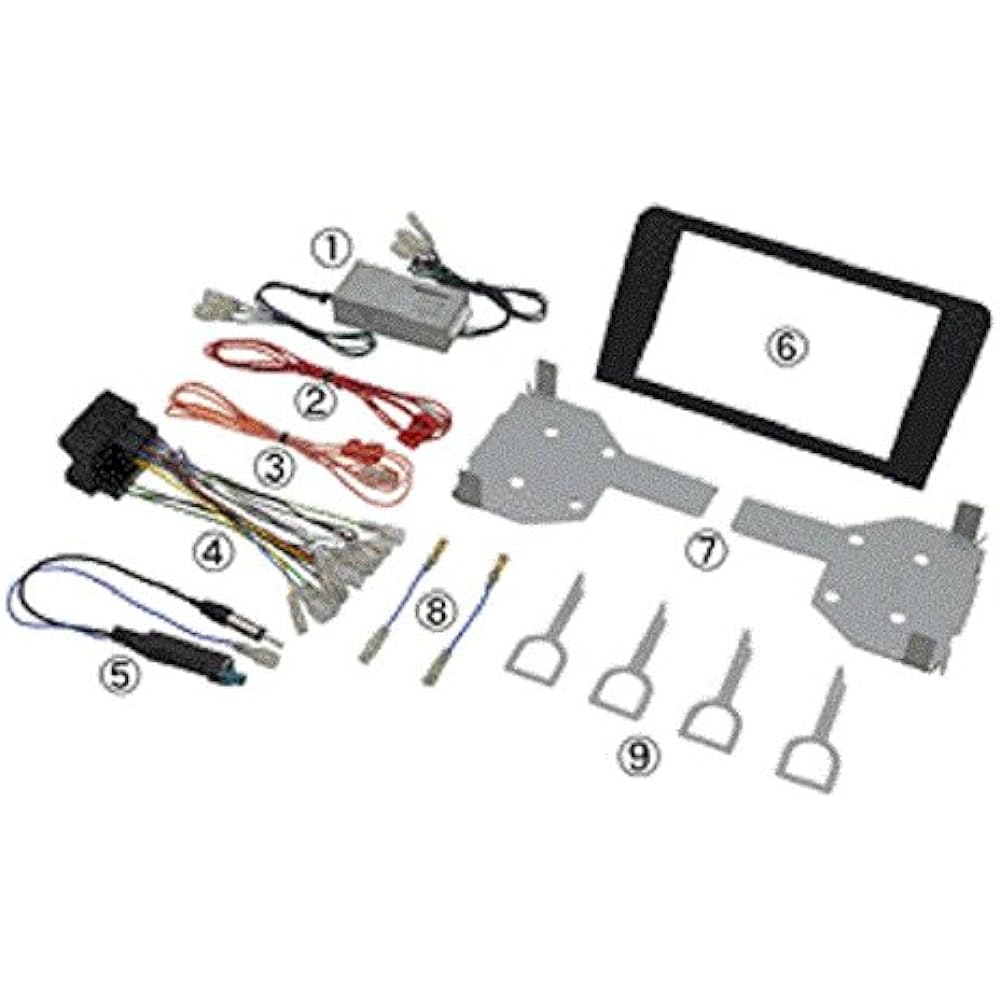 Kanatechs Car AV Trade-in Kit for Audi A3 (with Can-Bus) [GE-AU202]