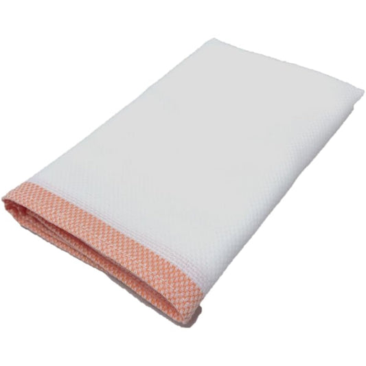 Japanese made kitchen cloth 10 pieces 100% cotton for professional use (orange)