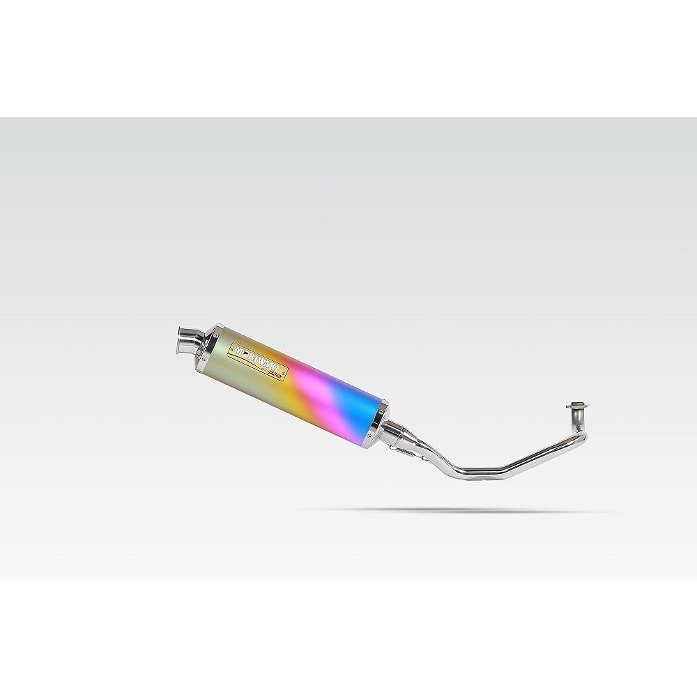 MORIWAKI Full Exhaust Muffler Lead 125 ZERO Anodized Titanium 01810-L31Q8-00