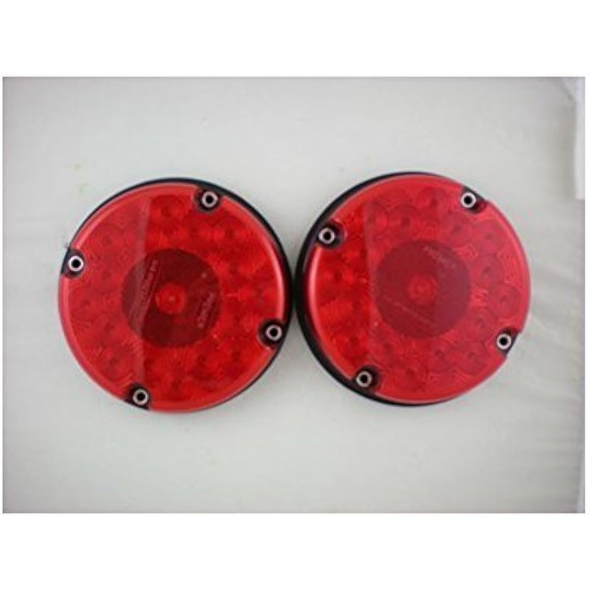 UNITED PACIFIC 39961B -Brake/Tail/Winker Light -17 LED 7 inch Red LED/Red Lens