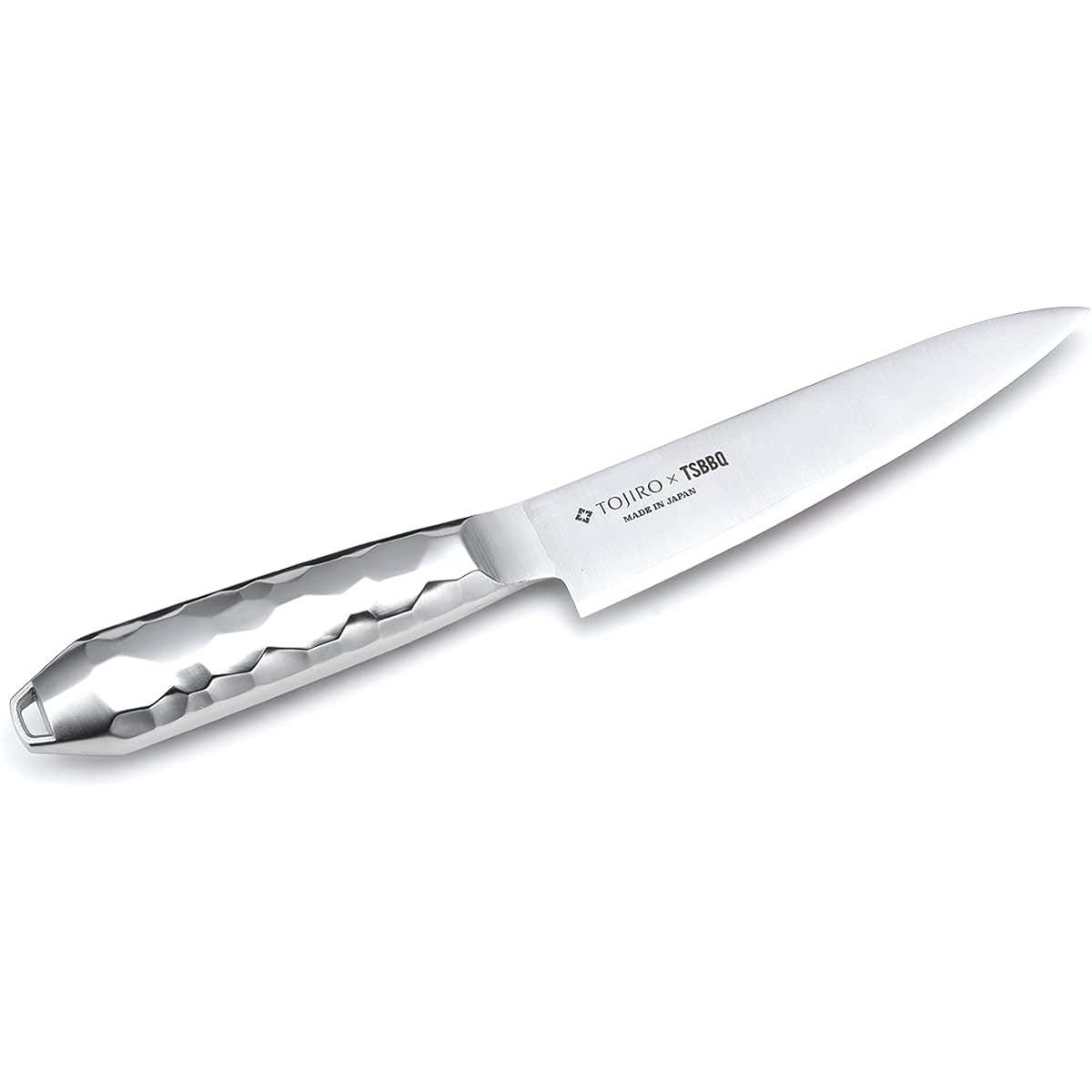[Made in Tsubamesanjo] TOJIRO x TSBBQ Outdoor Knife All Stainless Steel (Utility [TSBBQ-018])