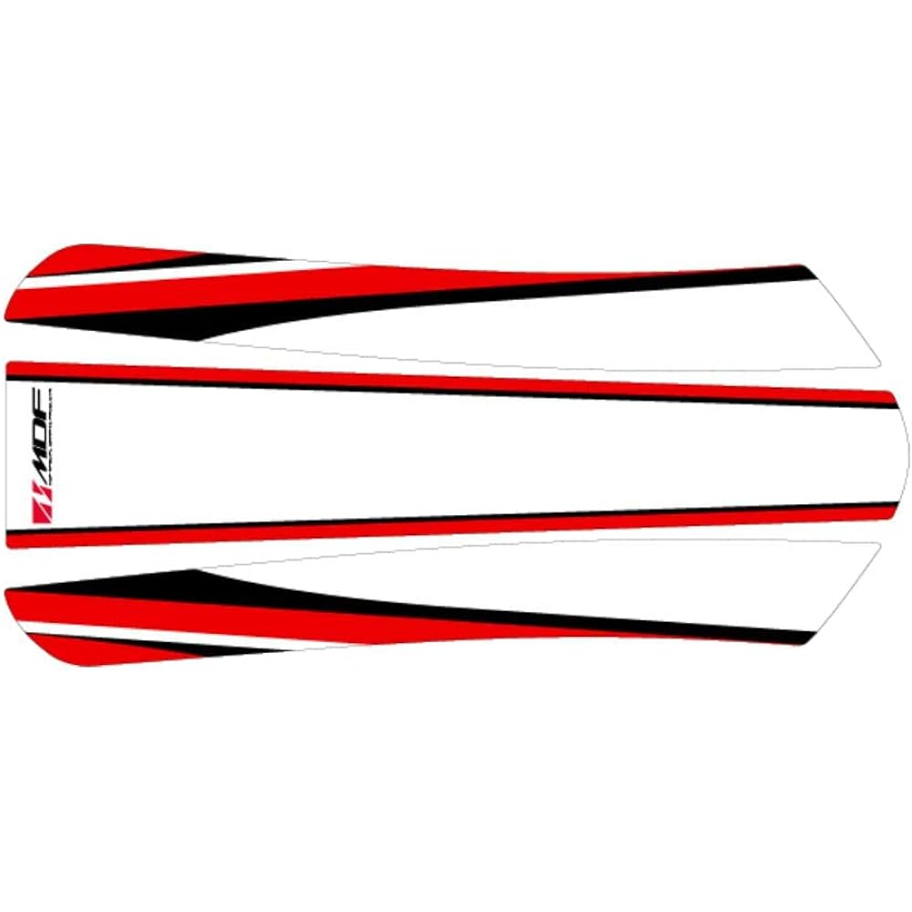 MDF Strobe Type Graphic Kit Red TANAX Shell Seat Back GT MSB-D-RD-GT