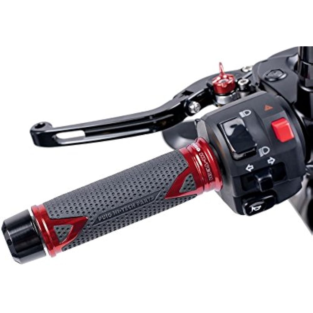 PUIG 8191R Handlebar Grip, Red