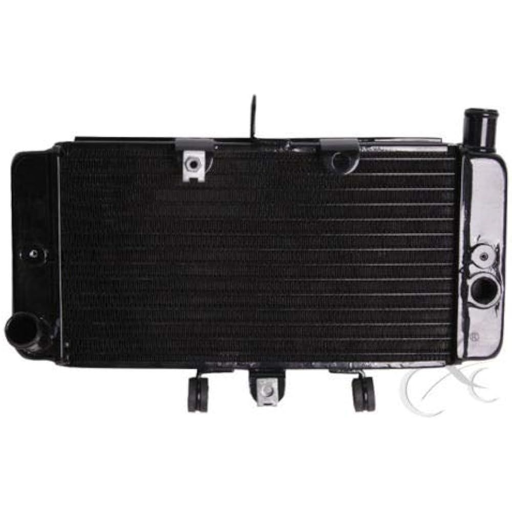 HUILI-JPHOME Aluminum Radiator Cooler for Honda JADE250 1993-1995 Black