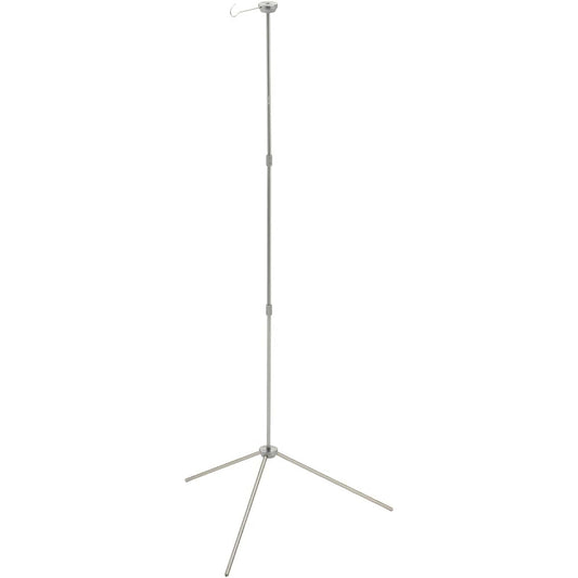 LOGOS Portable Lantern Pole 71905009 Silver (Approx.) Width 45 x Depth 40 x Height 102 cm