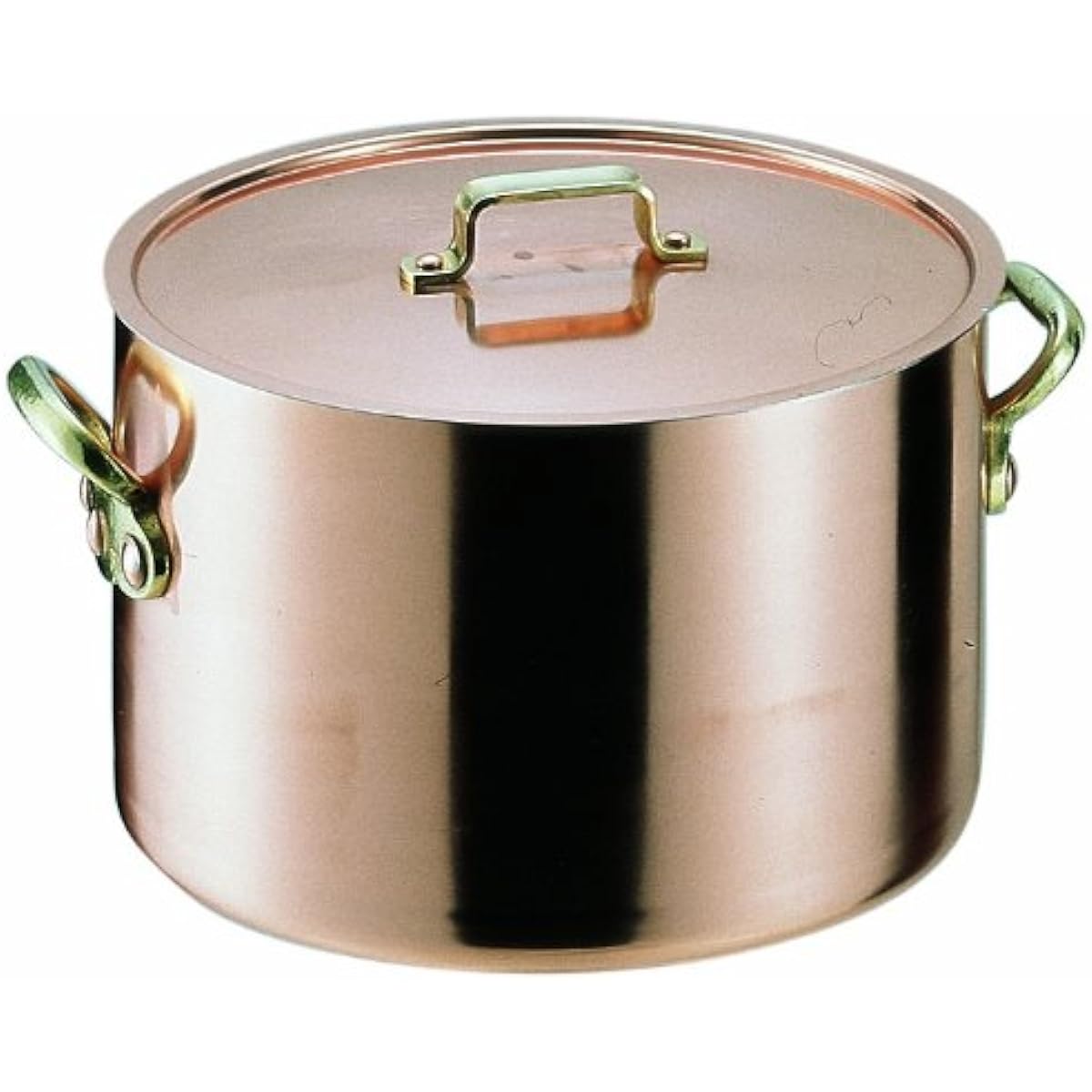 Endo Shoji Half-sized pot for commercial use Etol series 18cm Copper, brass, tin Made in Japan AHV05018