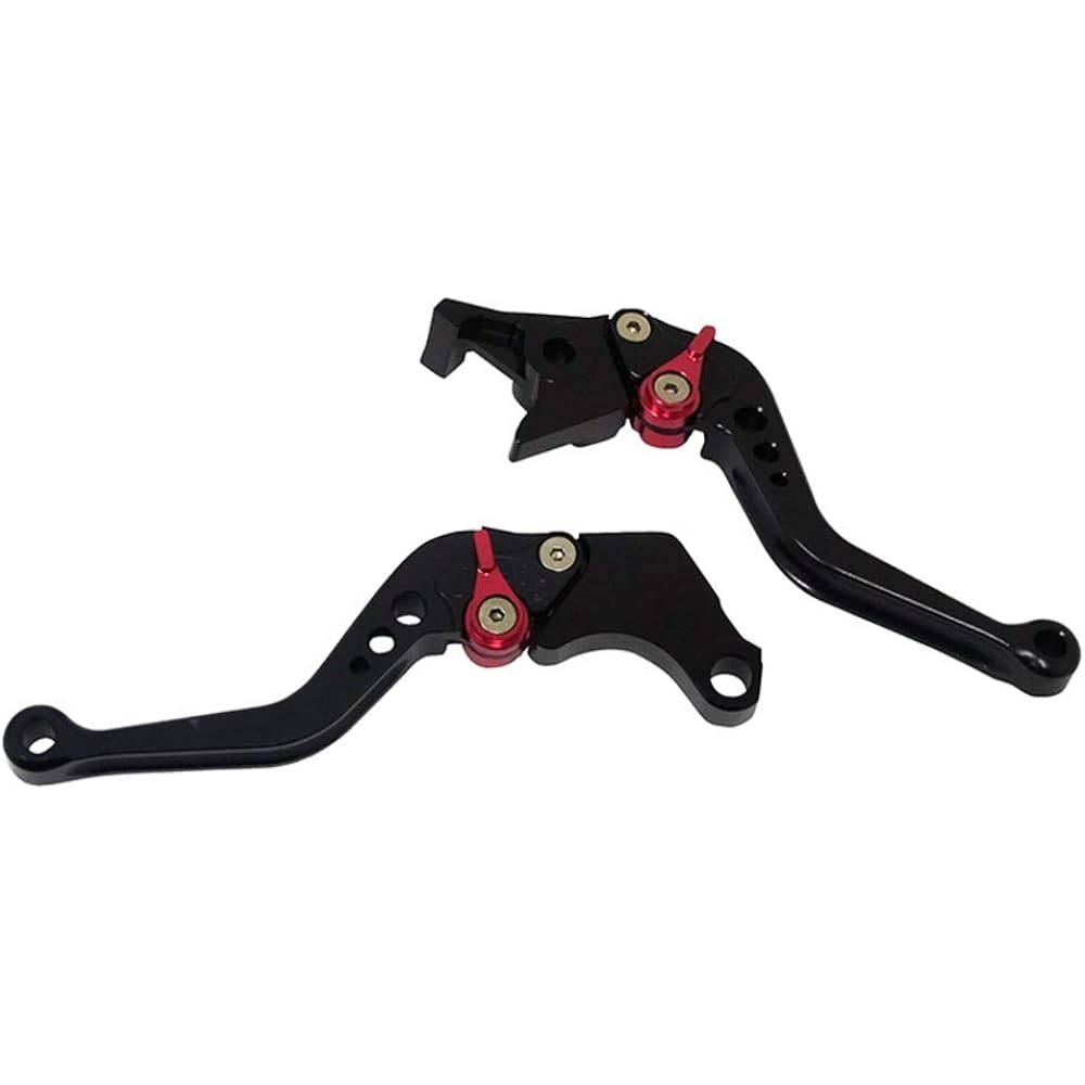 Bike Parts Center Billet Lever Brake Lever Clutch Lever General -purpose Custom Lever Unit Set Alumite Processing Red 910147