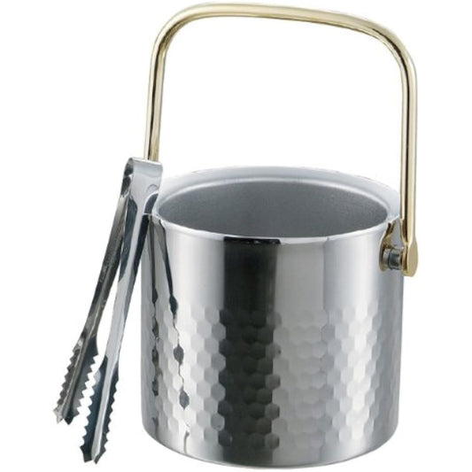 Arrow 18-8 Double Ice Bucket Eye Type with Tongs 3452800