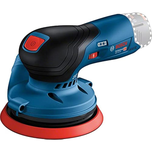 Bosch Professional 10.8V Cordless Random Action Sander GEX10.8V-125H Rechargeable Cordless Electric Sander Polishing Tool, Car Polish, Polisher, Oil Film, Scale Removal, Mirror Polishing, Woodworking Grinding, Polishing, Scratch Repair