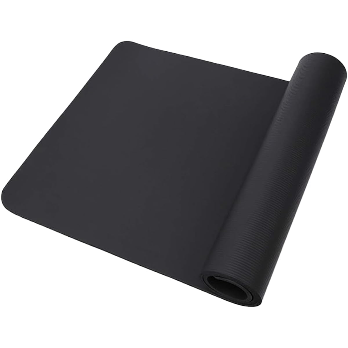 Yoga Mat 10mm Non-Slip Yoga Mat (183 x 61 x 1cm) Stretch Yoga Rug Training Exercise Hot Yoga Cushion Pilates Diet Playmat Soundproof Thick