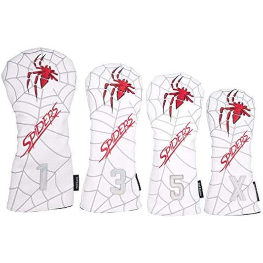 Golf cover head cover driver/wood/utility UT cover for DR/FW/UT 4-piece set waterproof specification with conversion tag spider