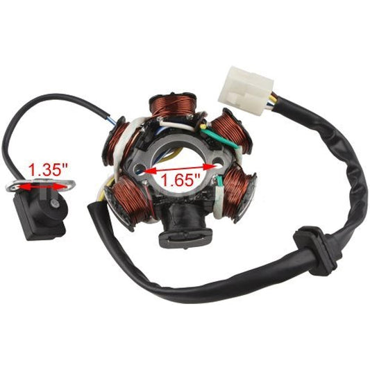 MAGNETO Starter 6 Coil 5 Wire 50cc 70cc 90cc 110cc 125cc 125cc for Quad Go Cart