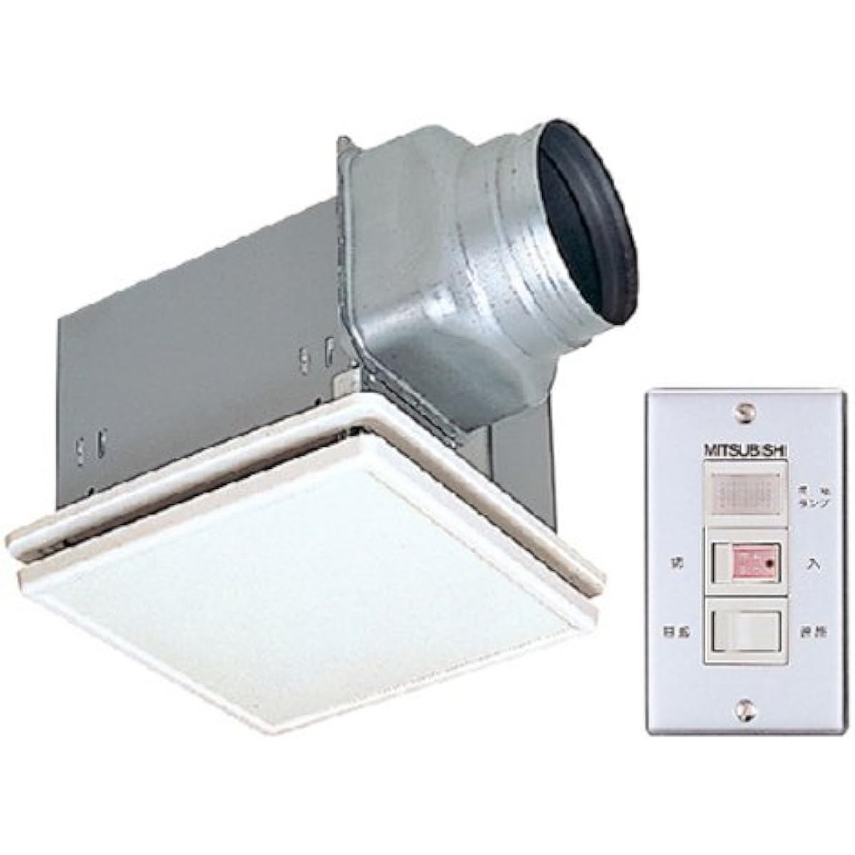 Mitsubishi Electric (MITSUBISHI) Duct Ventilation Fan Ceiling Recessed Type VD-18ZA9-W