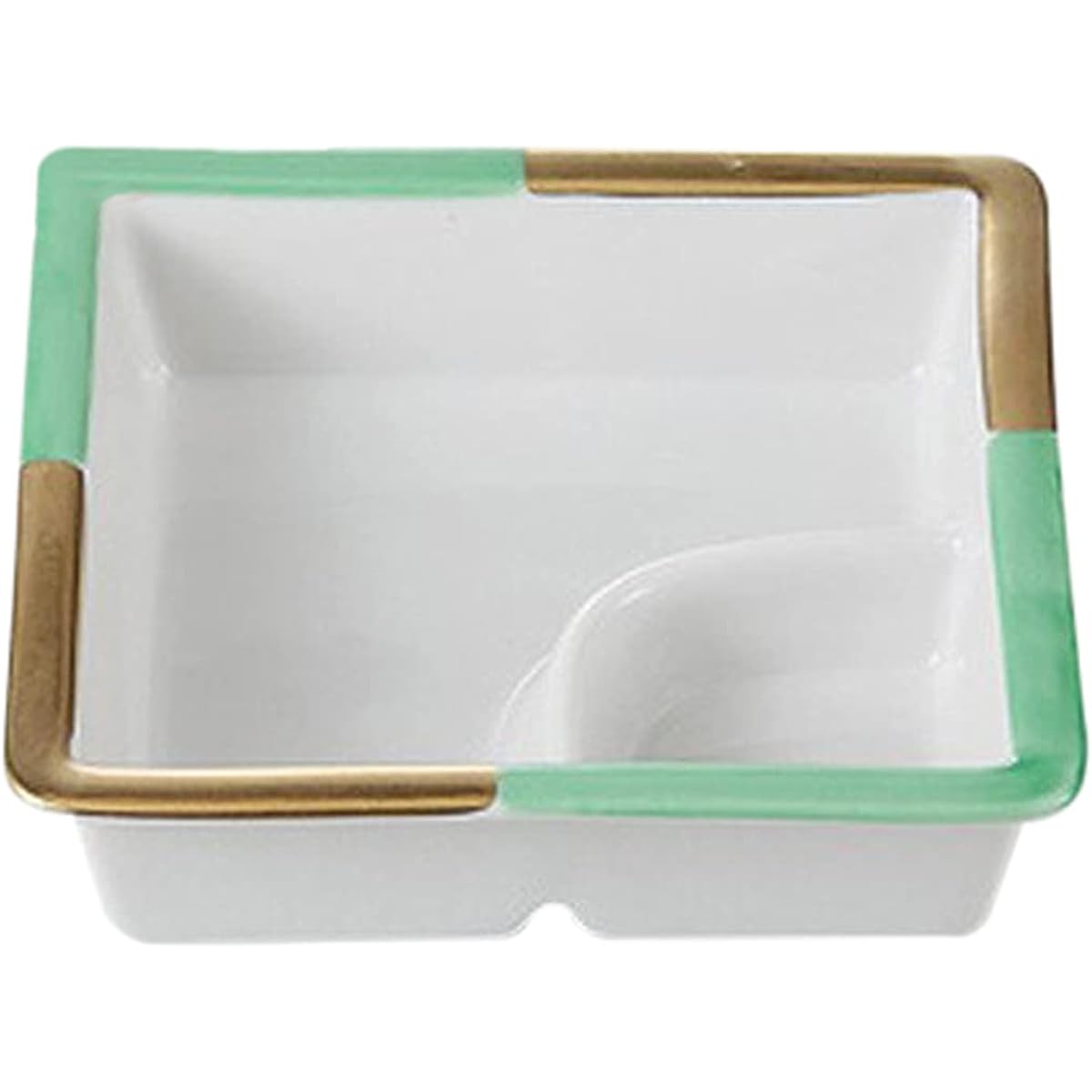 10 pcs Setono Kinsai Kochi Shikiri bowl [11.3 x 3.3cm 235g] [Shokado] [Ryokan, inn, Japanese utensils, restaurant, business use]