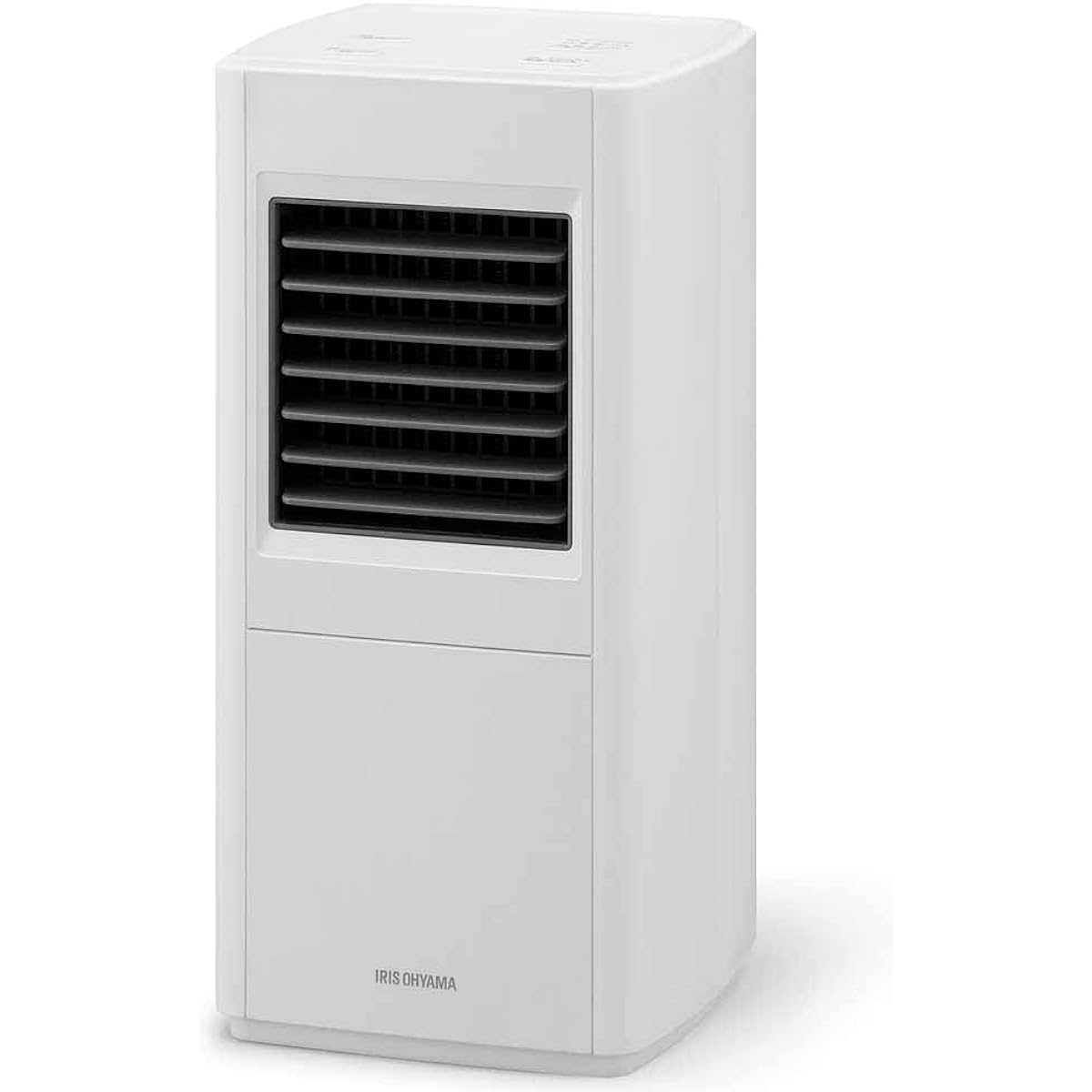 Iris Ohyama Heater Ceramic Fan Heater Slim Large Air Volume Heating Equipment Compact ACH-S12A-W White