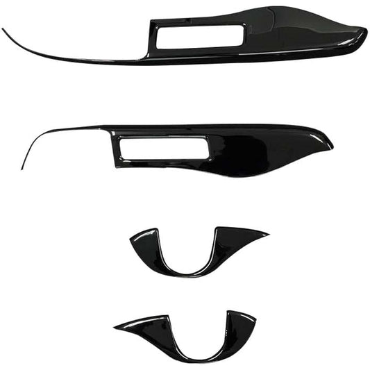 Samurai Produce Honda N-BOX N-BOX Custom JF3 JF4 Window Switch Panel 4P Piano Black