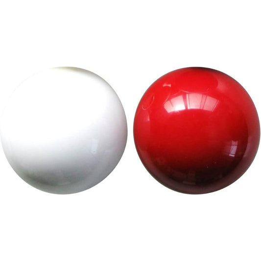 Kokusai Gateball Practice Balls 2 White/Red PB1000