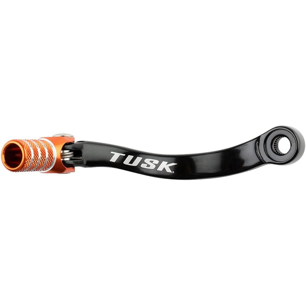 Tusk Folding Shift Lever Black/Orange Tip - Fits: KTM 300 XC-W 6th 2014-2016