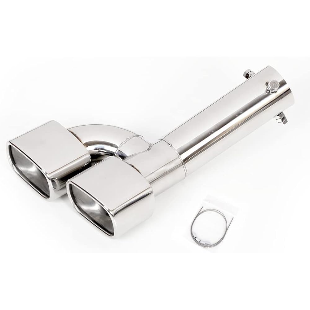 YOURS: Step Wagon Exclusive Muffler Cutter 2 Output Type 1PCS Exclusive Design Easy Installation HONDA Honda STEP WGN RP6 RP7 RP8 Custom Parts Accessories Dress Up y408-020 [2] S