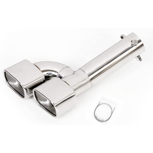 YOURS: Step Wagon Exclusive Muffler Cutter 2 Output Type 1PCS Exclusive Design Easy Installation HONDA Honda STEP WGN RP6 RP7 RP8 Custom Parts Accessories Dress Up y408-020 [2] S