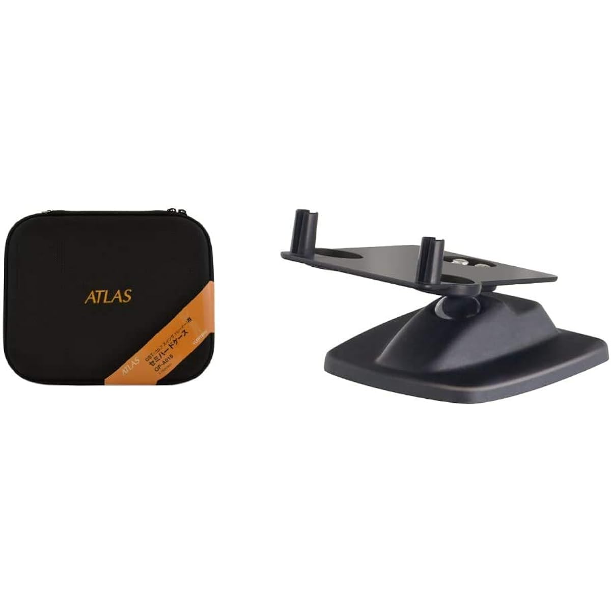 YUPITERU ATLAS GST semi-hard case OP-A016 & swing practice machine GOLF angle adjustment bracket OP-A009 OP-A009 [Set purchase]
