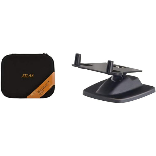 YUPITERU ATLAS GST semi-hard case OP-A016 & swing practice machine GOLF angle adjustment bracket OP-A009 OP-A009 [Set purchase]