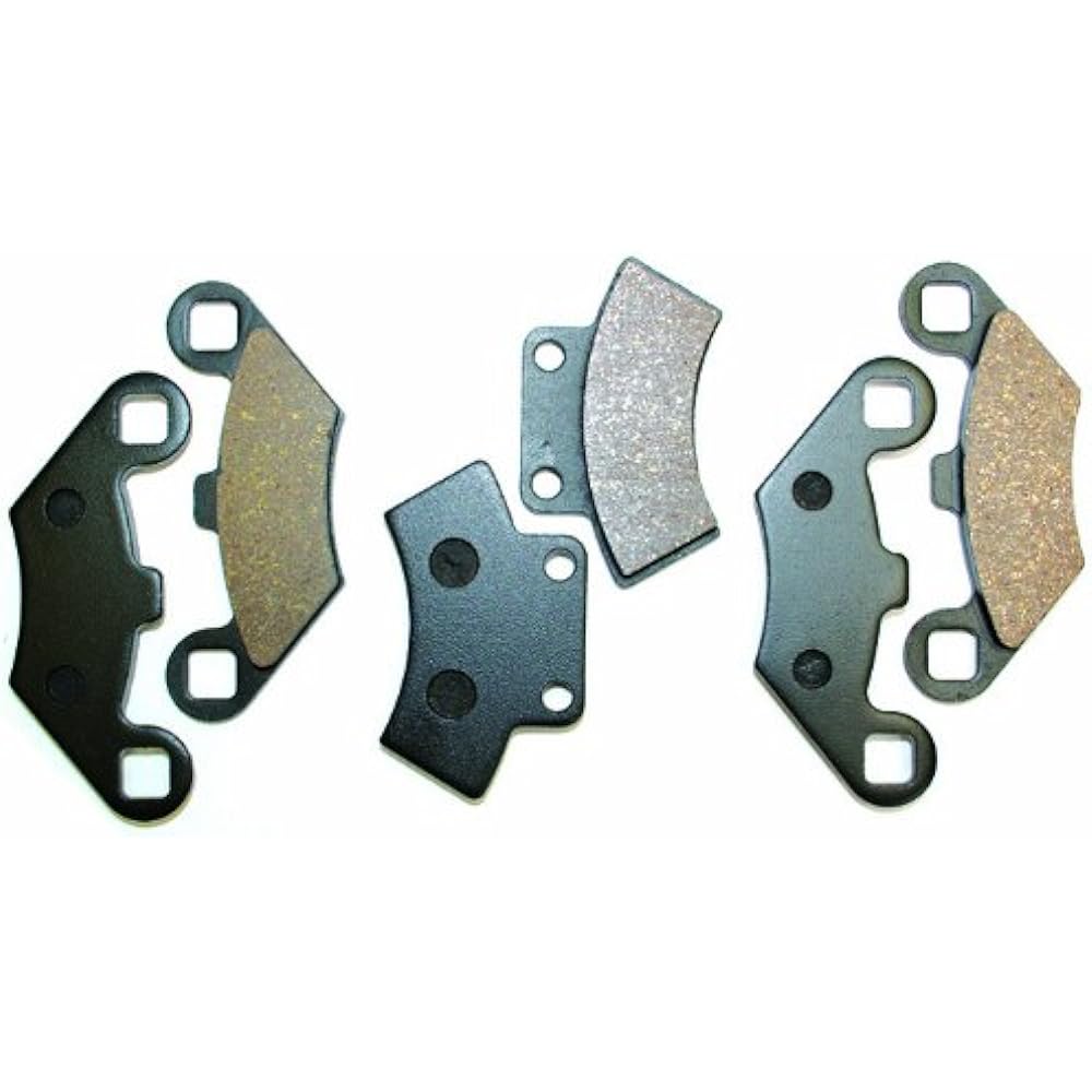 Caltric Frontoria Brake Pad Polaris Sportsman 500 4X4 1996 For Frontoria brake